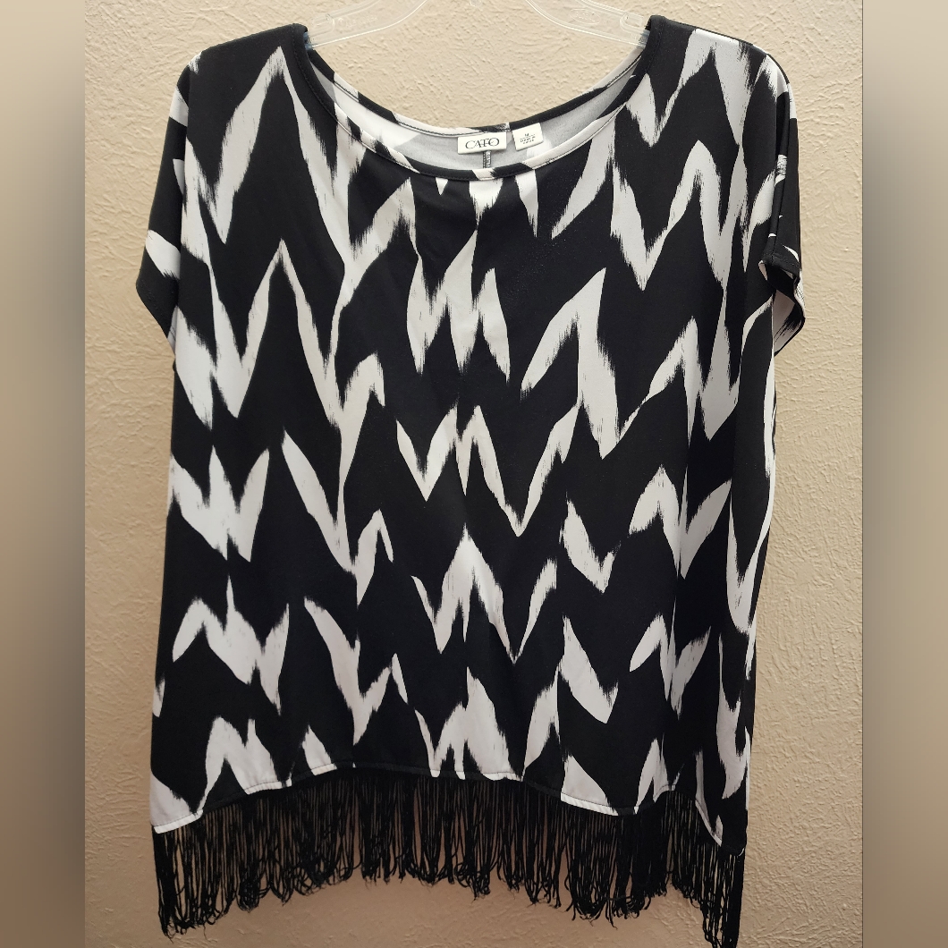 Cato Pullover Patterned Blouse, M